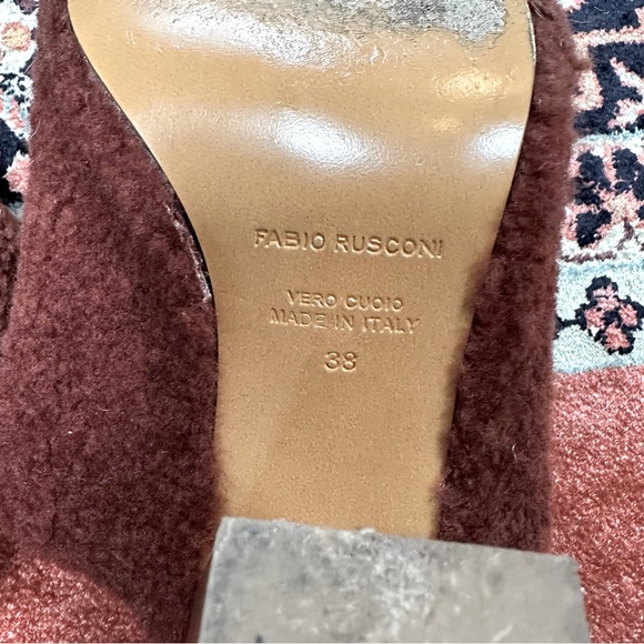 Fabio Rusconi shearling mules - Picture 5 of 6